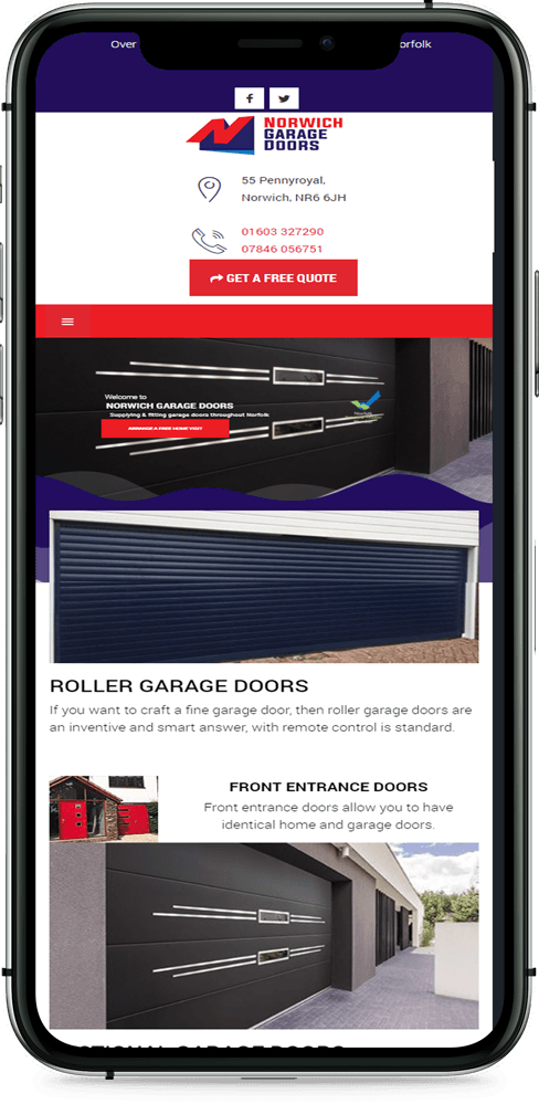 Norwich garage doors mobile